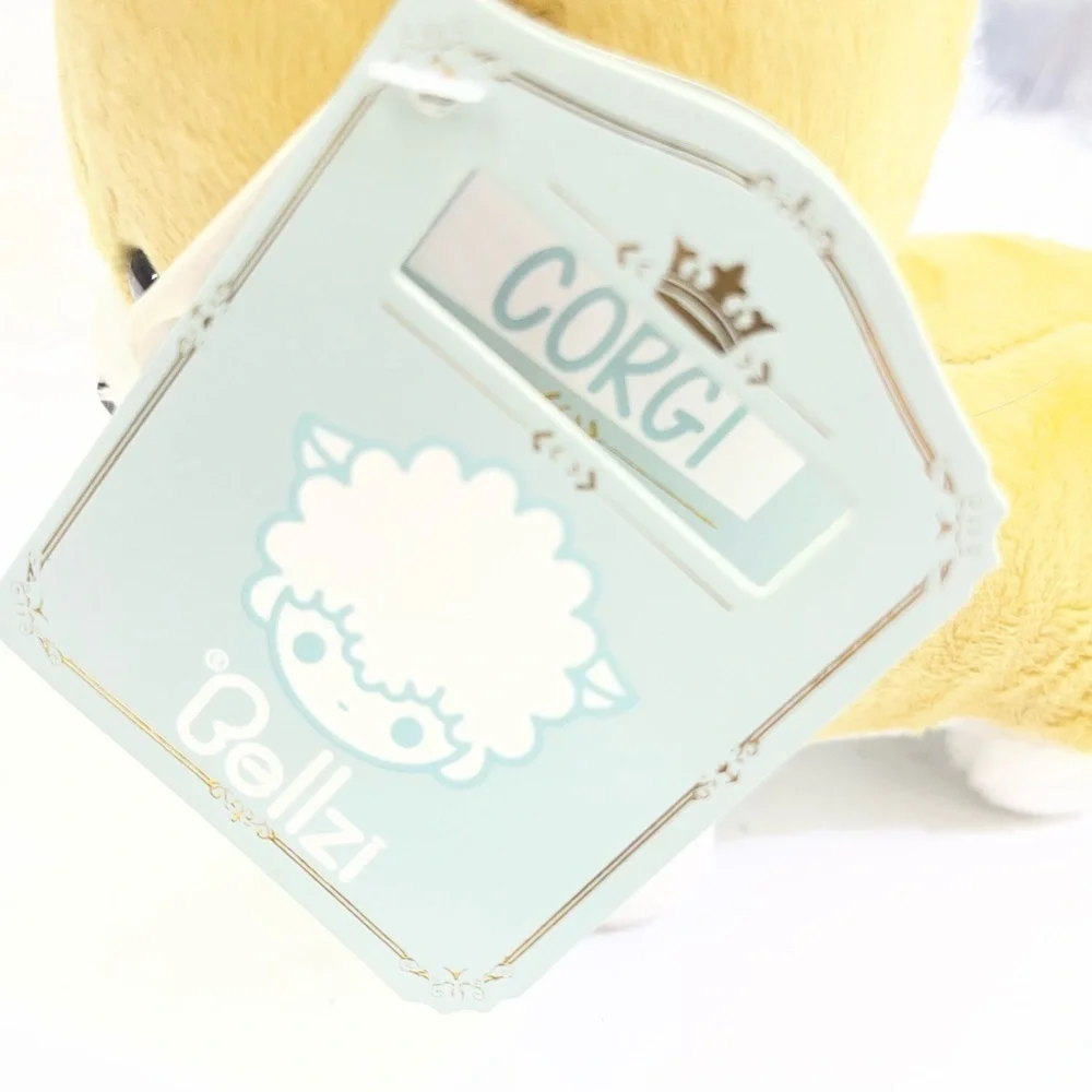 Adorable‎ Tan and White Stuffed Corgi Toy